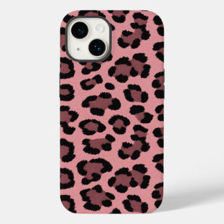 Roze Luipaard iPhone Hoesje