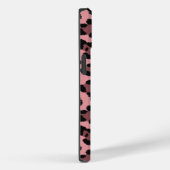 Roze Luipaard iPhone Hoesje (Achterkant / Rechts)
