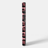 Roze Luipaard iPhone Hoesje (Achterkant / Links)