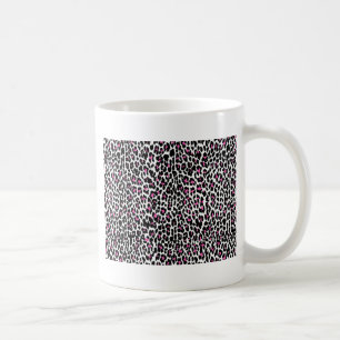 roze luipaard koffiemok