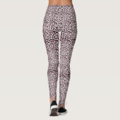 Roze luipaard leggings (Achterkant)