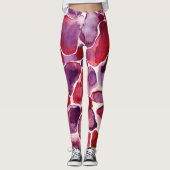 Roze luipaard leggings (Voorkant)