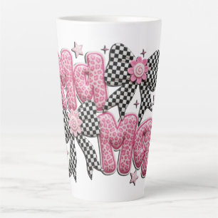 Roze Luipaard Mama Latte Mok