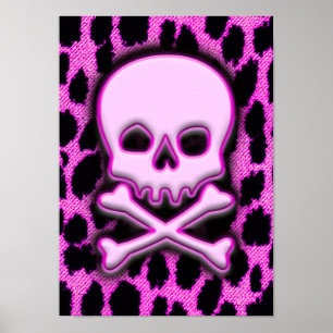 Roze luipaard poster