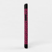 roze luipaard print gepersonaliseerd Case-Mate iPhone case (Achterkant/rechts)