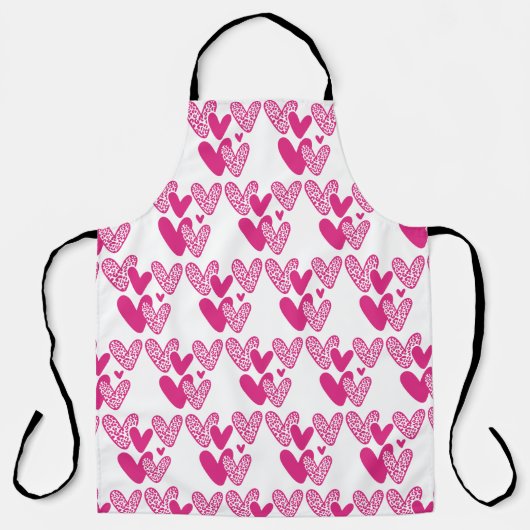 ROZE LUIPAARD PRINT HARTEN SCHORT (Voorkant)