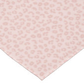 Roze Luipaard Print Patroon Tafelkleed (Gekanteld)