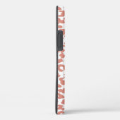 Roze luipaard printhuid Case-Mate iPhone case (Achterkant / Rechts)