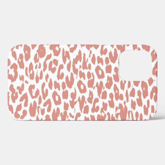 Roze luipaard printhuid Case-Mate iPhone case (Achterkant (horizontaal))