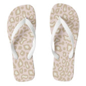 roze luipaard Teenslippers (Voetbed)