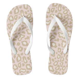  roze luipaard Teenslippers