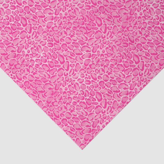 Roze luipaard Valentijnsdag Tissuepapier (Detail)