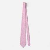 Roze Luipaardprint Bubblegum Stropdas (Voorkant)