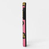 Roze Luipaardprint Case-Mate iPhone Case (Achterkant/links)