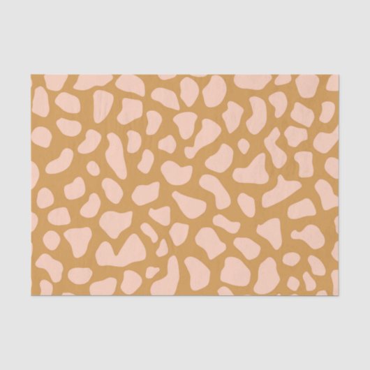 Roze Luipaardprint Decoupage Tissuepapier (Voorkant)