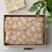 Roze Luipaardprint Decoupage Tissuepapier (Geschenk)