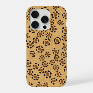 Roze Luipaardprint Telefoonhoes | Cute Blush Dier  iPhone 15 Pro Case