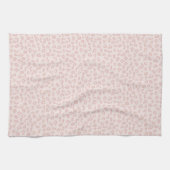 Roze Luipaardprint Theedoek (Horizontaal)