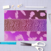 Roze Luipaardprint Tissuepapier (Craft)