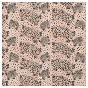 Roze Luipaardprintpatroon – Chic Dier Stof