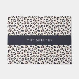 Roze luiproze deurmat