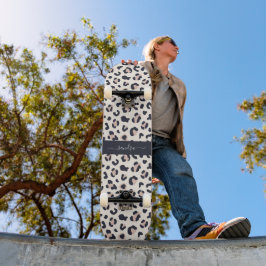 Roze luiproze persoonlijk skateboard