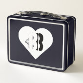 Roze Lunchbox met Stekelig Hart Cybersigilisme (Achterkant)