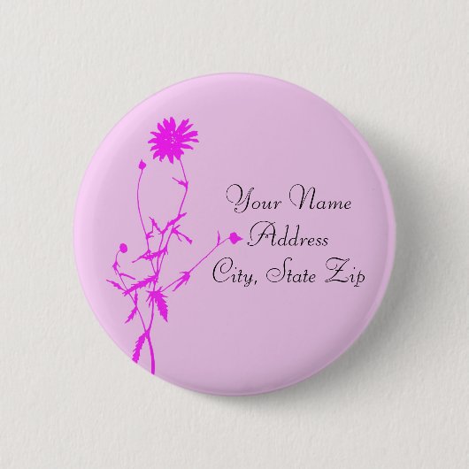 Roze Lush Button (Voorkant)