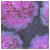 Roze Lush Peony Flowers Stof (Close Up)