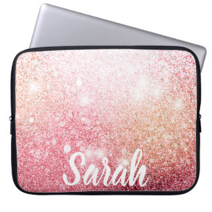 Roze luxe Glitter-ontwerp Laptop Sleeve
