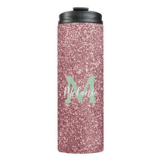 Roze Luxe Tumbler Thermosbeker (Voorkant)