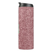 Roze Luxe Tumbler Thermosbeker (Geroteerd rechts)