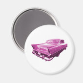 Roze lymouth tail vinnen magneet (Voorkant / Achterkant)