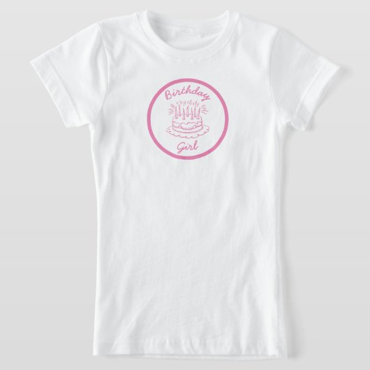 roze maagkaasje t-shirt (Laagn)