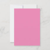Roze Maak Je Eigen Tekst Toevoegen Sjabloon (Achterkant)