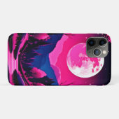 Roze Maan Fantasie Case-Mate iPhone Case (Achterkant (horizontaal))
