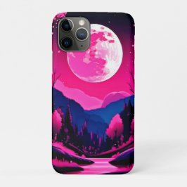 Roze Maan Fantasie Case-Mate iPhone Case