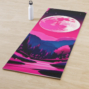 Roze Maan Fantasie Yogamat