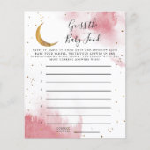 Roze maan raadt het Baby-schoenenspel (Voorkant)