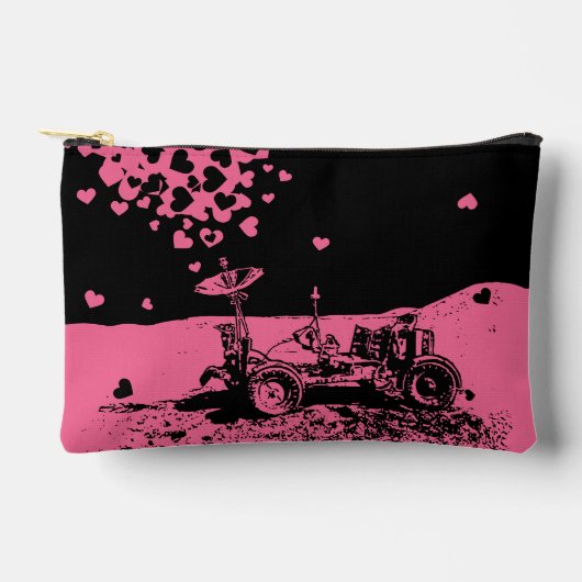 Roze Maan Rover Van Liefde Etui (Voorkant)