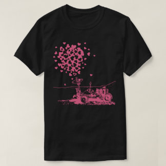 Roze Maan Rover Van Liefde T-shirt