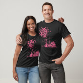 Roze Maan Rover Van Liefde T-shirt (Unisex)