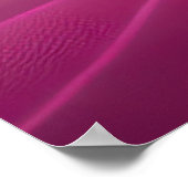 Roze maan - Roze plancanvas Poster (Hoek)