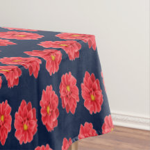 Roze maanbloem op blauw