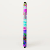 Roze maandop, waterverf bloemschilderij Case-Mate iPhone case (Achterkant / rechts)