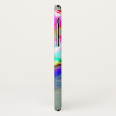 Roze maandop, waterverf bloemschilderij Case-Mate iPhone case (Achterkant/links)