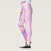 Roze Macaron Girl Leggings (Links)