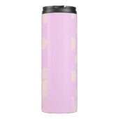 Roze Macaron Girl Thermosbeker (Achterkant)
