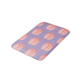 Roze Macarons Badmat (Gekanteld)