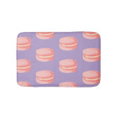 Roze Macarons Badmat (Voorkant)